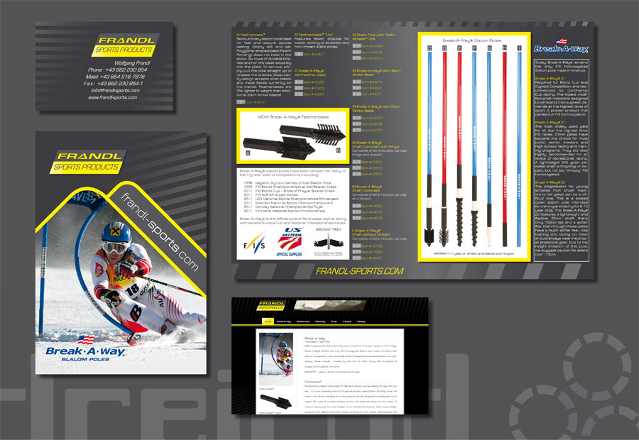 frandlsports folder Referenzen Druck & Grafik