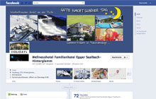 Facebook Chronik Hotel Egger